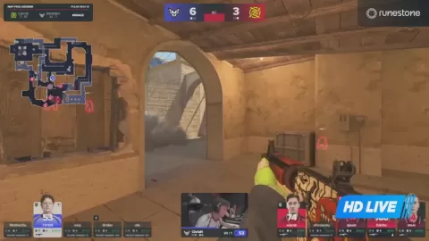 Poster siaran Ninjas in Pyjamas VS HEROIC