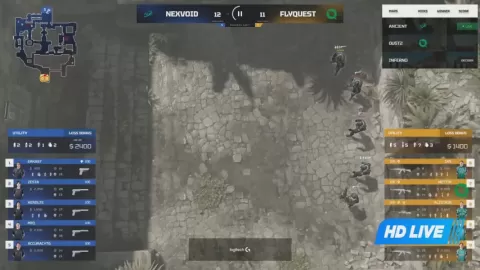 Poster siaran FlyQuest VS NEXVOID/Off Chops winner
