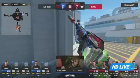 Poster siaran HEROIC VS Envy/FaZe winner