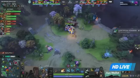 Poster siaran 1w Team VS OG