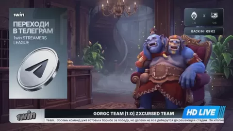 Poster siaran Team Gorgc VS Team Zxcursed