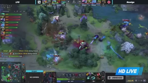 Poster siaran Nemiga Gaming VS LFO