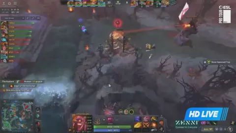 Poster siaran Cloud Dawning VS Zenith