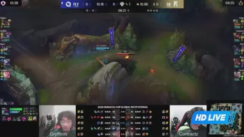 Poster siaran FlyQuest VS Shopify Rebellion