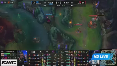 Poster siaran FURIA Esports VS Cloud9