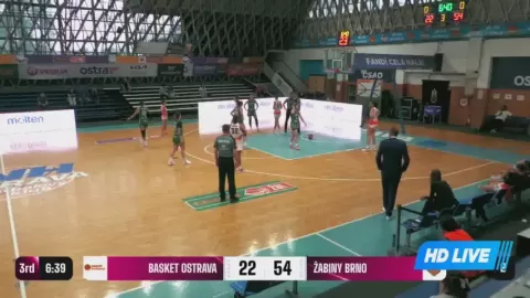 Poster siaran Basket Ostrava (W) VS Zabiny Brno Women