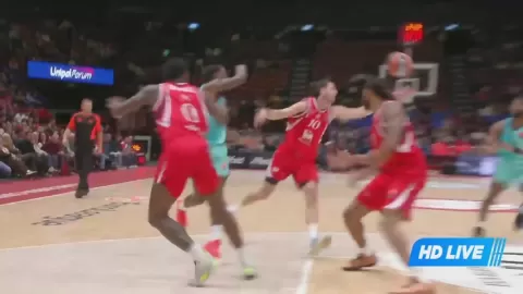 Poster siaran Olimpia Milano VS Barcelona
