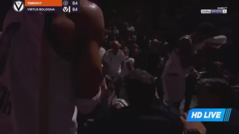 Poster siaran Paris VS Virtus Bologna