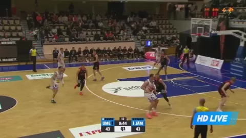 Poster siaran Umea BSKT VS Jamtland Basket