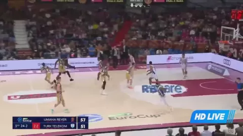 Poster siaran Reyer Venezia VS Turk Telekom