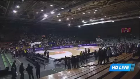 Poster siaran KK Bosna ASA BH TELECOM VS PAOK B.C.