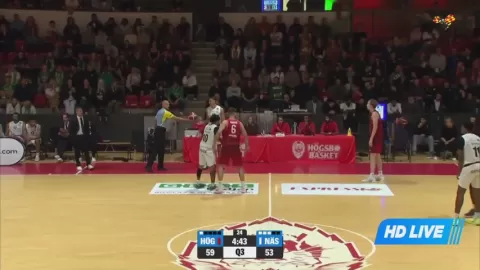 Poster siaran Hogsbo Basket VS KFUM Nassjo