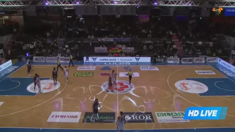 Poster siaran BC Lulea VS Hogsbo Basket