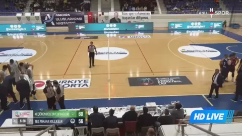 Poster siaran Kecioren Baglum VS TED Ankara Kolejliler