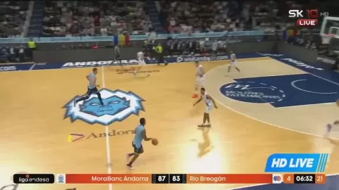 Poster siaran MoraBanc Andorra VS C.B. Breogan Lugo