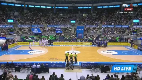 Poster siaran San Pablo Burgos VS Monbus Obradoiro