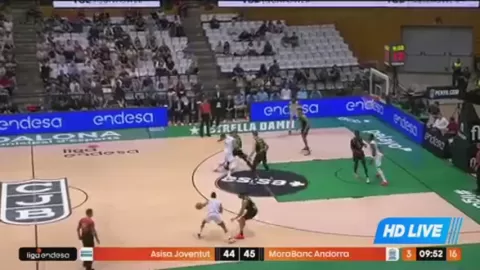 Poster siaran DKV Joventut VS MoraBanc Andorra