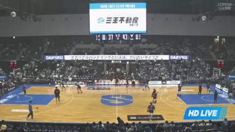 Poster siaran Shiga Lakes VS Nagasaki Velca