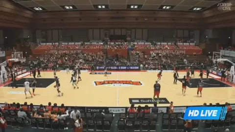Poster siaran Ehime Orange Vikings VS Kagoshima Rebnise