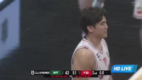 Poster siaran Kobe Storks VS Chiba Jets