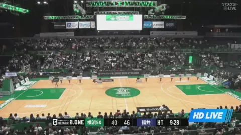 Poster siaran Yokohama Excellence VS Fukui Blowinds