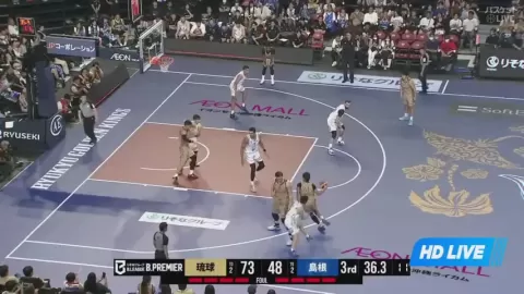 Poster siaran Ryukyu Golden Kings VS Shimane Susanoo Magic