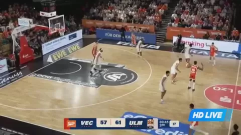 Poster siaran RASTA Vechta VS Ratiopharm Ulm
