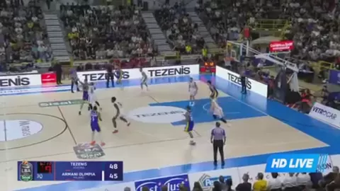Poster siaran Tezenis Verona VS Olimpia Milano