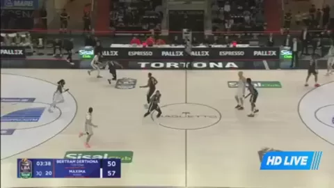 Poster siaran Derthona Basket VS Maxima Roma