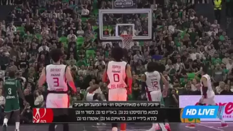 Poster siaran Hapoel Jerusalem VS Hapoel Beer Sheva