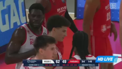 Poster siaran Pallacanestro Reggiana VS BK Pardubice