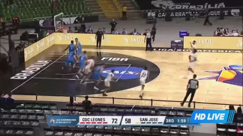 Poster siaran Colegio Los Leones VS Sao Jose
