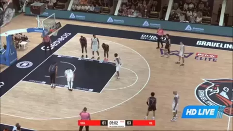 Poster siaran Gravelines-Dunkerque VS Lyon-Villeurbanne