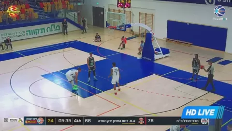 Poster siaran Maccabi Petah Tikva Elitz VS Ramat Hasharon