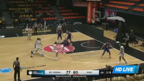 Poster siaran Basket Club Vienna VS Wilki Morskie Szczecin