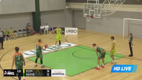 Poster siaran KK Baltai Kaunas VS Vilkaviskio Perlas