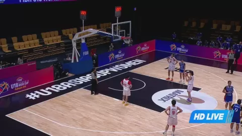 Poster siaran China U18 Women VS Philippines U18 Women