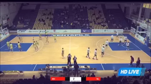 Poster siaran BK Ventspils VS Tal Tech
