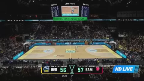 Poster siaran Alba Berlin VS Brose Bamberg