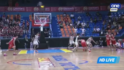 Poster siaran San Beda Red Lions VS General EAC