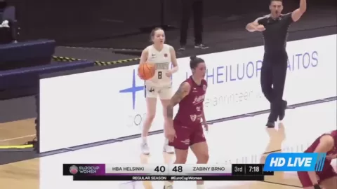 Poster siaran HBA Women VS Zabiny Brno Women