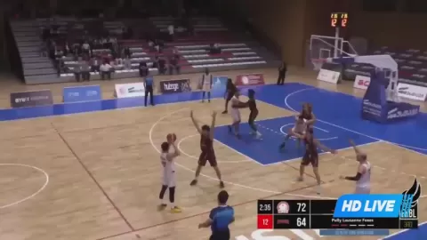 Poster siaran Kavkasia VS Lausanne Basket