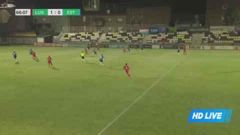Poster siaran Luxembourg U21 VS Estonia U21