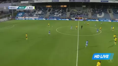 Poster siaran Hodd VS Raufoss IL
