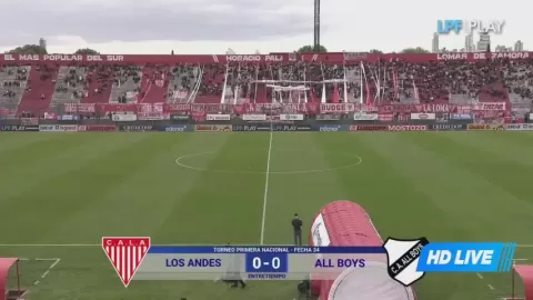 Poster siaran Los Andes VS All Boys
