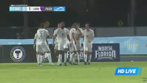 Poster siaran Sporting Jax VS Louisville City FC