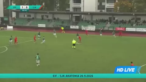 Poster siaran FC Haka VS PK-35 Vantaa