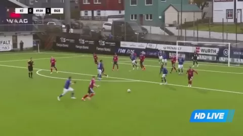 Poster siaran KI Klaksvik VS Toftir B68