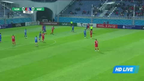 Poster siaran Lokomotiv Tashkent VS Nasaf Qarshi