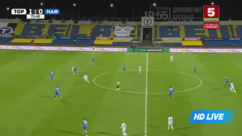 Poster siaran FC Torpedo Zhodino VS Naftan Novopolotsk
